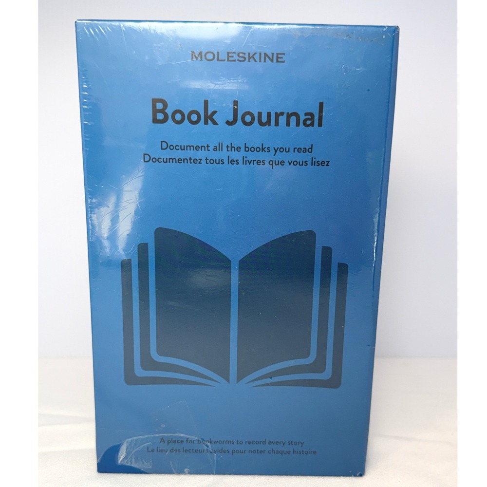 Moleskine Book Journal Blue NWT Passion Journal for Book Lovers PASBOOKF